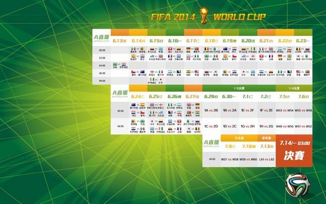 今日世界杯赛程 世界杯足球赛今天赛程