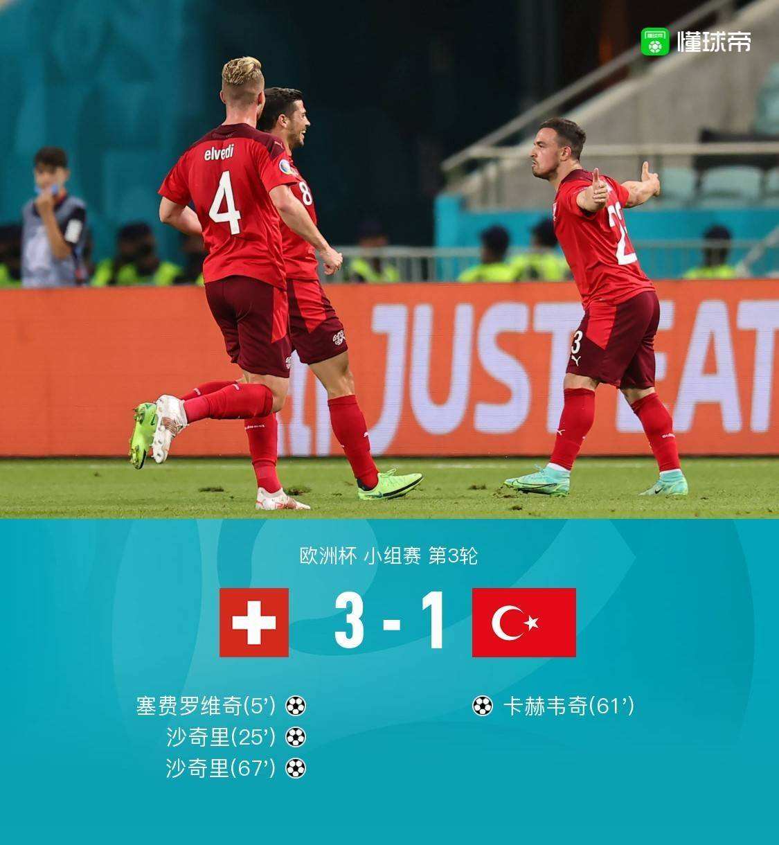 瑞士VS土耳其 瑞士vs土耳其历史战绩